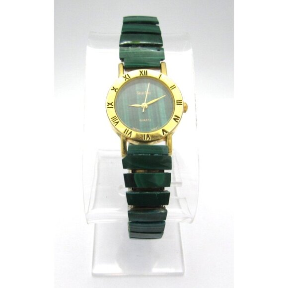 Vtg Women Select Time Quartz WR Analog 24mm Round Watch (H860) "New Battery" - Picture 1 of 9